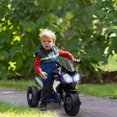 thumbnail image 2 of Qaba 6V Kids Motorcycle with Music, Headlights, 3 Wheels, Blue, 2 of 10
