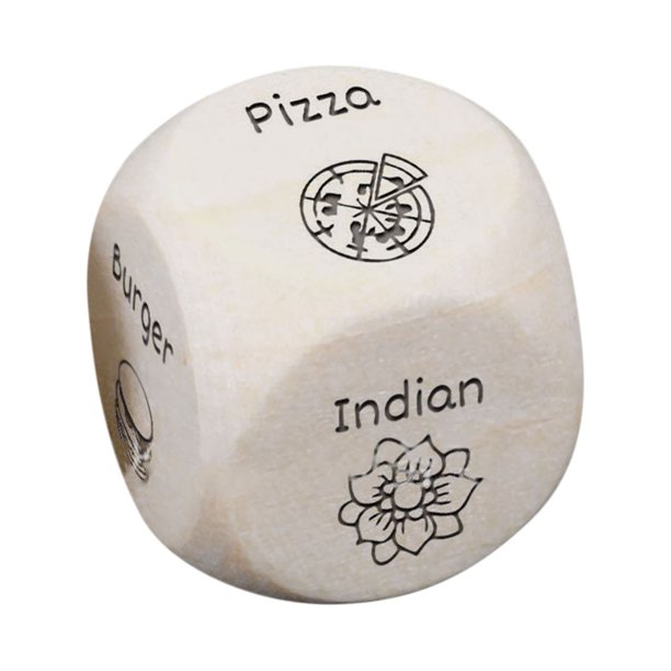 Plateau à Dés Farkle En Bois – 6 Dés Inclus – Rond 18,2 Cm – Sac De Rangement – Jeu Familial Adulte Et Enfant