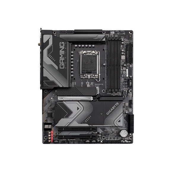 Gigabyte Z790 GAMING X AX - 1.0 - Carte Mère - ATX - Socket LGA1700 - Jeu de Puces Z790 - USB 3.2 Gen 1, USB-C 3.2 Gen 2x2, USB-C 3.2 Gen2, USB 3.2 Gen 2 - LAN 2,5 Gigabit, Wi-Fi 6, Bluetooth - Graphiques Intégrés (CPU Requis) - Audio Haute Définition (7,1 Canaux)