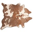 thumbnail image 1 of Natural 676685001214 6 x 7 ft. Kobe Cowhide Rug - Brown & White, 1 of 2