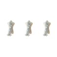 thumbnail image 4 of relayinert Belle Robe en Dentelle Florale Applique Patch pour Robes de Mariage Uniques Robe de Mariage Unique Dentelle Applique Gris 3Ensemble, 4 of 6