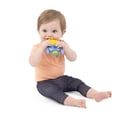 thumbnail image 4 of Bright Starts Disney Baby Stitch Tropical Teethe Rattle & Teether, 4 of 7