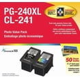 thumbnail image 1 of Canon PG-240XL and CL-241 50 Sheet Photo Paper Value Pack, 1 of 2