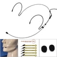 thumbnail image 5 of Double Earhook Headset Mic Headworn Microphone for Sennheiser for Shure Wireless, 5 of 5
