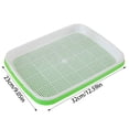 thumbnail image 2 of Sprout Germination Tray Hydroponic Growing For Wheatgrass Soilless Vegetable Planter - For Garden, 2 of 7