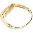 thumbnail image 3 of Stainless Steel Bracelet, Durable Wear Resistant Metal Wristband  For   2 Gold, 3 of 8