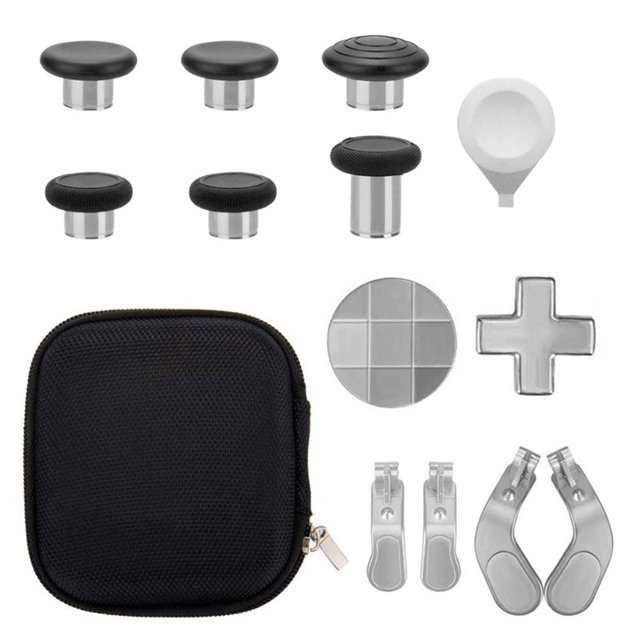 Replacement Controller Gamepad Swap Joysticks Paddles Thumbsticks Button Set With D-Pad Paddles For Xbox