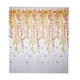 thumbnail image 2 of ZZkhGO Leaf Pattern Sheer Window Voile Curtain, Single Panel Fabric Drape 200x100cm, Polyester Curtain for Living Room, 2 of 7