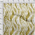 thumbnail image 3 of oneOone Velvet Dark Olive Green Fabric Abstract Craft Projects Decor Fabric Printed By The Yard 58 Inch Wide, 3 of 4