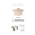 thumbnail image 3 of 3.5 Litre Kitchen Star Cast Iron Dutch Oven 24cm, White, Easy Cleanup, Compatible with all Cooktops., 3 of 6