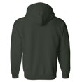 thumbnail image 4 of Gildan Heavy Blend  Adult Full Zip Hooded Sweatshirt Top, 4 of 5