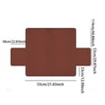 thumbnail image 3 of Sofa Cover for Recliner and Sofa – Knit Pure Color Protective Slipcover with Full Coverage Pet Friendly All-Season Pad Functional Lounger Cover for Home and Living Rooms, 3 of 7