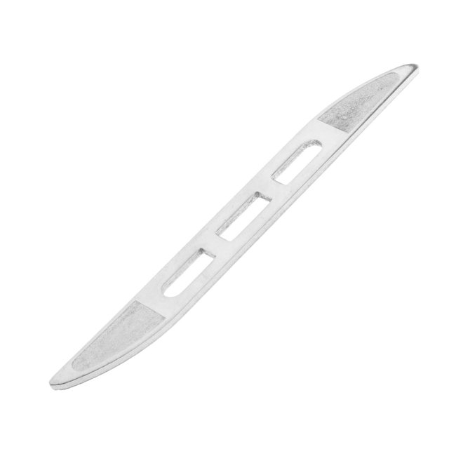 relayinert Precision Abrasives Guitar Fret Crowning File Tool for Ukulele No Sleeve