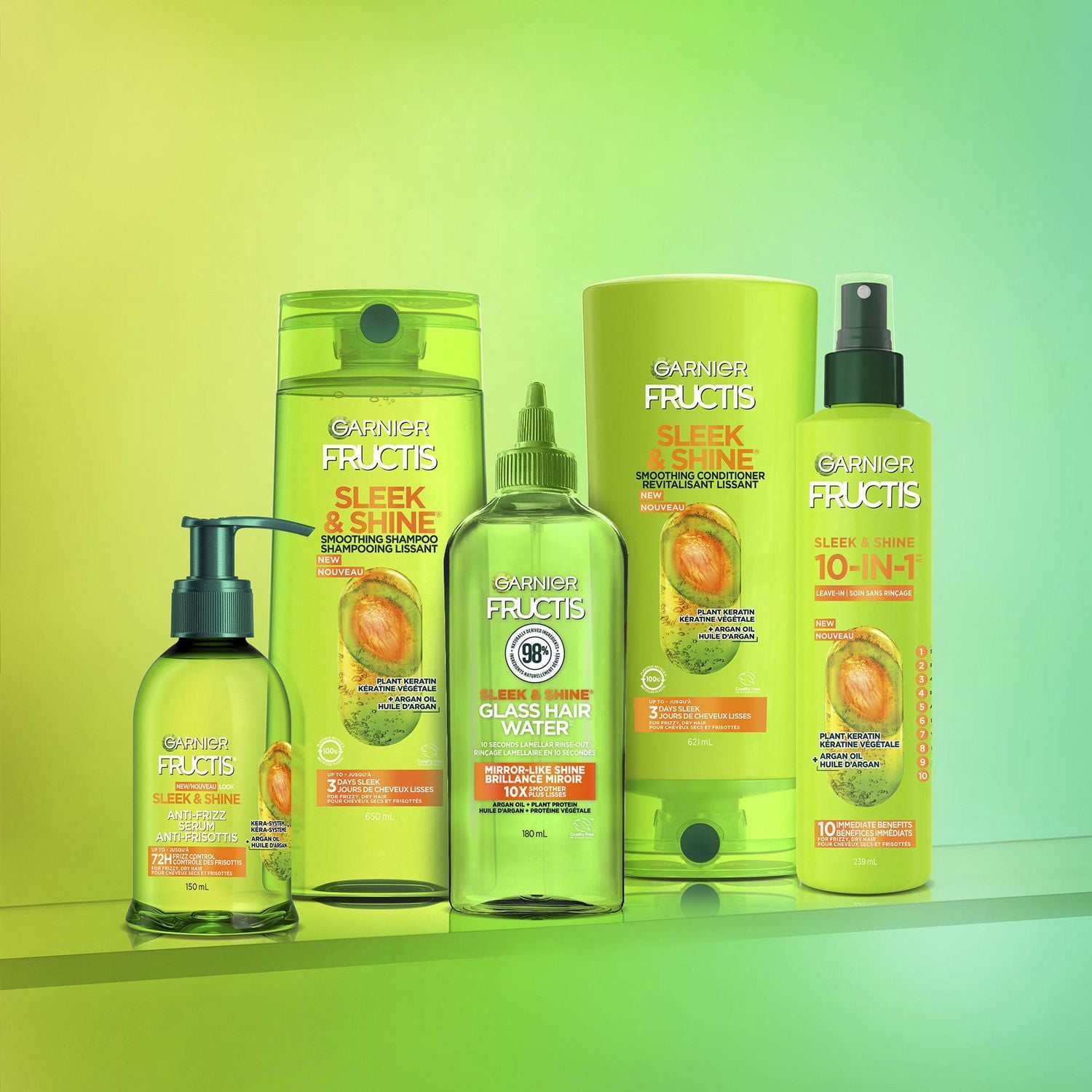 Garnier Fructis, Sleek & Shine Shampooing Fortifiant