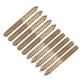 thumbnail image 1 of Unique Bargains M6x60mm Hanger Bolts, 24 Pack Double Ended Thread Dowel Screws, 1 of 5