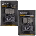 thumbnail image 2 of Niche Brake Pad Set for Triumph Speed Triple Daytona Sprint Front Rear Organic MK1002832, 2 of 8