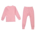 thumbnail image 3 of Ensemble de Pyjama Confort pour Filles Deux Pièces avec Haut à Manches Courtes et Pantalon Long, 3 of 6