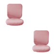 thumbnail image 4 of Baohd Computer Chair Cover Swivel Chair Cover Rotating for Chair Pink Backrest + Cushion Cover 2Set, 4 of 6