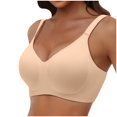 thumbnail image 4 of 2025 Comfortable Seamless Full Coverage Running Sports for Women Wireless Women Bras Plus Size Front Closure Bras with Soft Support Sports Bras for Women Pack Regular and Plus, 4 of 6