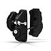 thumbnail image 3 of Safetech Hardware Two Sided Gate Latch w/ 2 Independent Latching Hooks for added security Key Lockable on Both Sides Heavy Duty Gravity Latch for Metal Wood and Vinyl Fences (SLV Viper X2 - Black), 3 of 4