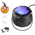 thumbnail image 1 of Halloween Witch Cauldron Fog Machine with LED Lights for Party Decorations Indoor Outdoor Halloween Witch Kettle Mist Maker, 1 of 2