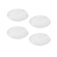 thumbnail image 3 of 4 Pieces Silicone Furniture Foot Pads Floor Protectors Durable Reusable Furniture Table Leg Cover Clear Protective Pads for Table Leg Chair Round Diameter 6cm, 3 of 8