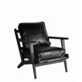 thumbnail image 1 of Chaise Coba en PU Plata Décor Import en noir, 1 of 4