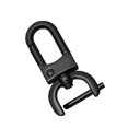 thumbnail image 3 of Detachable Snap Hook Swivel Clasp with Screw Bar Easy Installation Accessories D Black L, 3 of 8