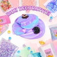 thumbnail image 5 of Slime Kit for Girls, Unicorn Slime Kit,Fluffy Slime Making Kit, DIY Slime Making Kits, Kids Slime Creation Kit and Super Birthday Party Favors Toys for Kids, 5 of 5