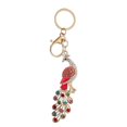 thumbnail image 1 of OUSITAID Porte-Clés Porte-Clés Étincelant hree-dimensional Animal Pattern Decoration Paon Faux Cristal Strass Porte-Clés Sac Accessoire, 1 of 6