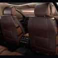 thumbnail image 2 of Maidao Car Seat Covers Leather Full Set for Mazda for Mazda3 2010-Present 5 Seats Compatible Airbag Waterproof Front Rear Cushion Protector Coffee, 2 of 8
