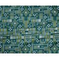 thumbnail image 4 of oneOone Polyester Lycra Fabric Stripe & Square Geometric Â Printed Craft Fabric BTY 56 Inch Wide, 4 of 4
