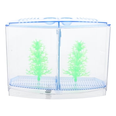 KAKOWELY 1 Set Household Fish Breeding Tank Acrylic Fish Tank Transparent Small Aquarium,7.09"X5.51"X3.54"