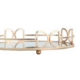 thumbnail image 3 of Thinsony Mirror Plate Cosmetics Storage Tray Wedding Perfume Storage Tray 200mm, 3 of 8