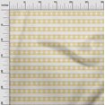 thumbnail image 2 of oneOone Cotton Poplin Mustard Yellow Fabric Geometric Block Sewing Craft Projects Fabric Prints By Yard 56 Inch Wide, 2 of 4