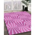 thumbnail image 3 of Ahgly Company Tapis d'Intérieur Lavables en Machine, Carrés, Violets Transitoires, Carrés de 6', 3 of 7