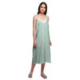 thumbnail image 3 of Moomaya Nuisette Sans Manches pour Femmes, Chemise de Nuit en Coton Imprimé, 3 of 6