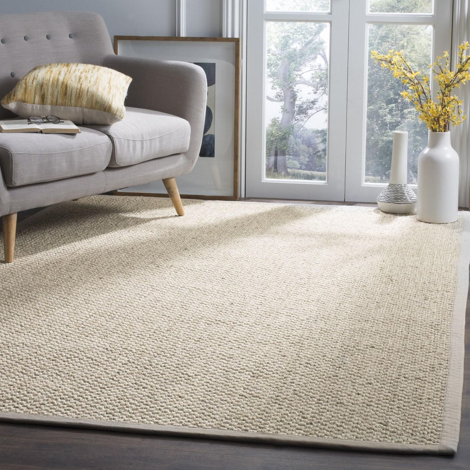 Safavieh Natural Fiber Charlene Braided Area Rug, Marble, 8' X 11'