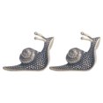 thumbnail image 1 of 2 Pcs Escargots Décoratifs en Laiton Adorables Animaux de Thé Ornements d'Escargots Multifonctions Accessoire de Thé, 1 of 6