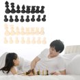 thumbnail image 1 of International Chess Pieces Standard Tournament Chessmen With Bottom Lint Suitable For Adults And Children 6+ Years Old, 1 of 8