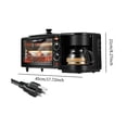 thumbnail image 2 of GROWTH TANK 3 in 1 Breakfast Center Station Portable Oven for Bread Egg Sausages, 2 of 9