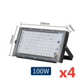 thumbnail image 1 of 4pcs/lot Led Flood Light AC Outdoor Floodlight Spotlight IP65 Waterproof 50W 100W LED Street Lamp Landscape Lighting ,Wide Application, 1 of 7