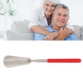 thumbnail image 4 of Shoe Horn, Easy Use Retractable Rust Free Stainless Steel Shoe Assist Long Handle Shoe Horn  For  People For Home Red, 4 of 8