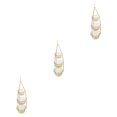 thumbnail image 4 of Transemion 3-Tier Fruit Vegetable Basket Fruit Hanger Organizer Storage Kitchen Stand Golden 3Set, 4 of 6