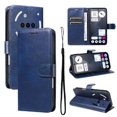 thumbnail image 1 of Wallet Case for Nothing Phone 3A Flip Cover with Card Slots, Magnetic Stand & Strap Blue, 1 of 5