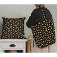 thumbnail image 5 of Soimoi Brown Rayon Fabric Artistic Feather Print Fabric by Yard 56 Inch Wide, 5 of 5