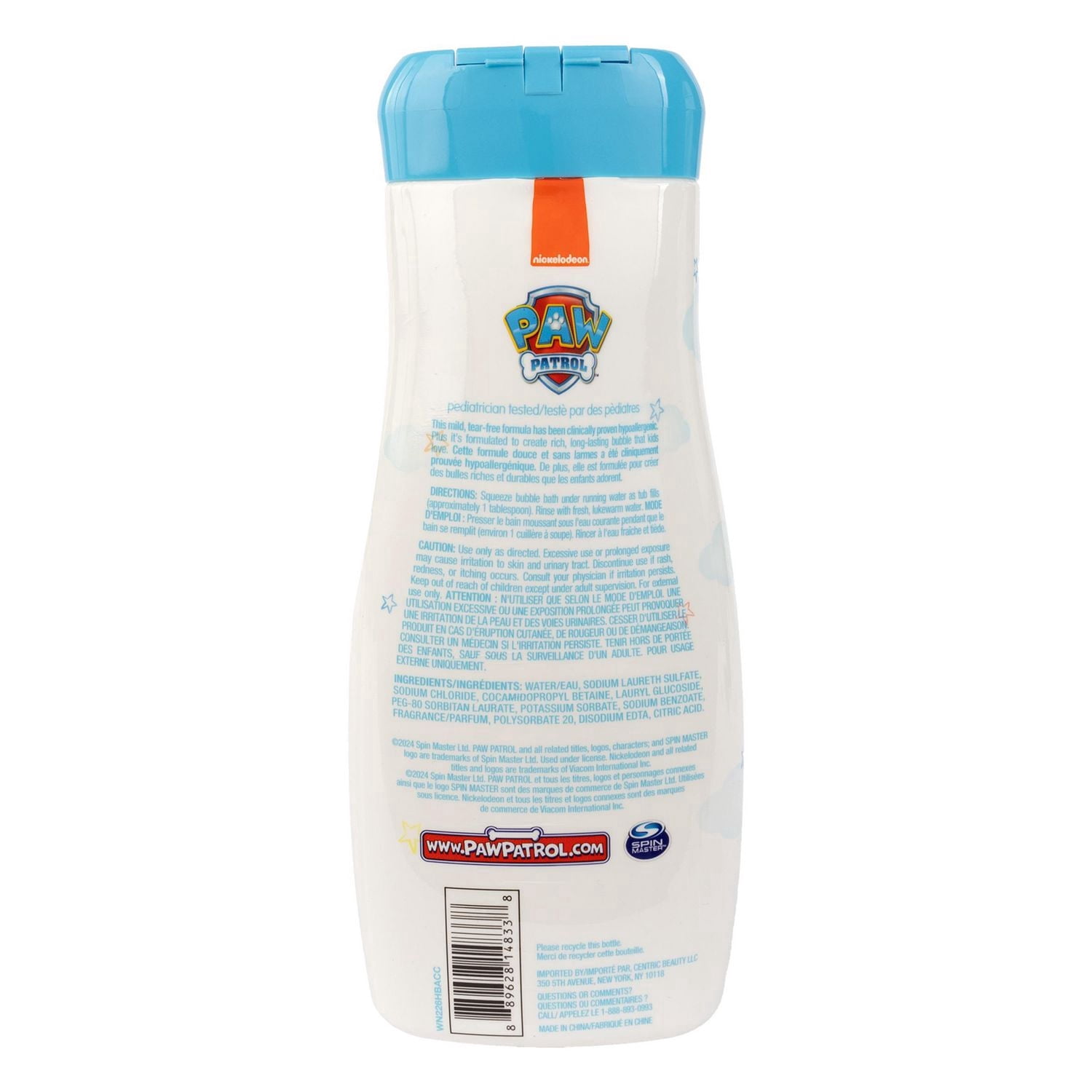 Bain Moussant Paw Patrol