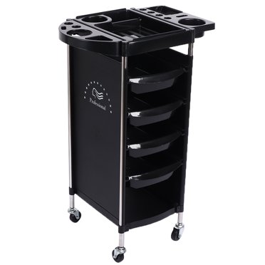 Storage Cart,6 Layers Multi Functional Storage Trolley Hairdressing Trolley Elevate Your Experience