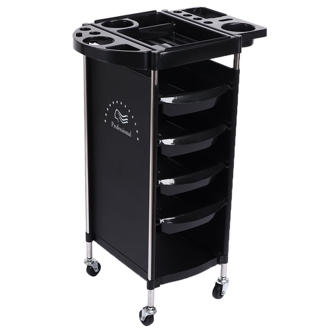 Storage Cart,6 Layers Multi Functional Storage Trolley Hairdressing Trolley Elevate Your Experience