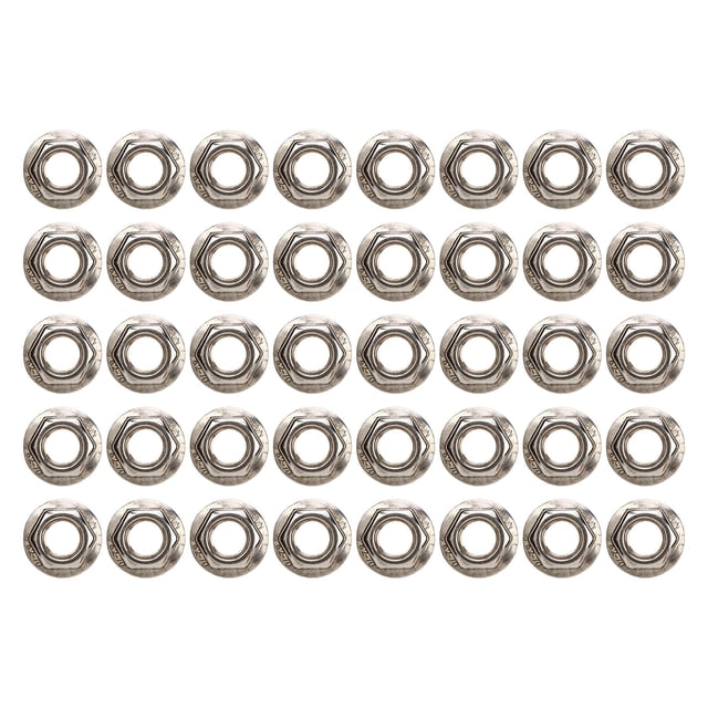 Écrou à Bride Fine, Écrous à Bride Hxagonaux Haute Dureté Durable M10x1.25mm en Acier Inoxydable pour Réparation